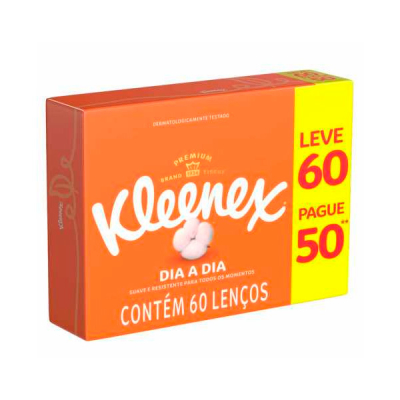 Kleenex Lenço de Papel Dia a Dia