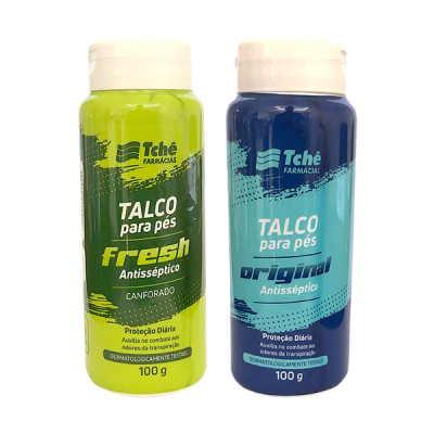 Talco Para os Pés Tchê Farmácias 