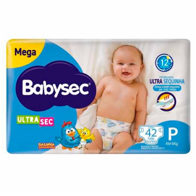 Babysec Fralda Ultra Sec Mega