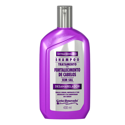 Gota Dourada Shampoo Desamarelador