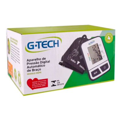 G-Tech Aparelho de Pressão Digital de Braço