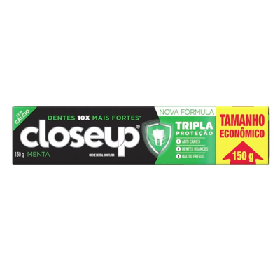 Closeup Creme Dental com Fluor Menta 150g