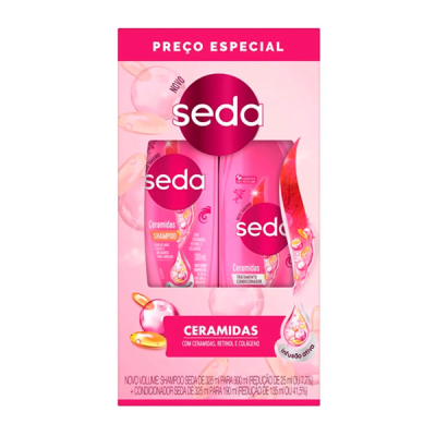 Kit Seda Shampoo 300ml + Condicionador 190ml