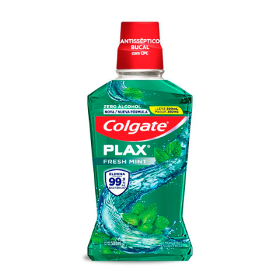 Colgate Plax Enxaguante Bucal Leve 500 Pague 350ml