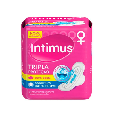 Intimus Absorvente Tripla Proteção 8 Unid.