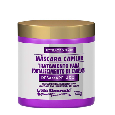 Gota Dourada Máscara Desamarelador