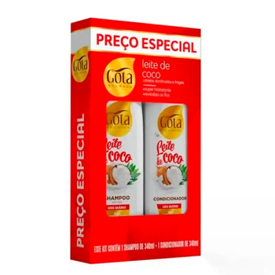 Kit Gota Dourada Shampoo + Condicionador 340ml