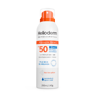Helioderm Protetor Solar Aerosol FPS50