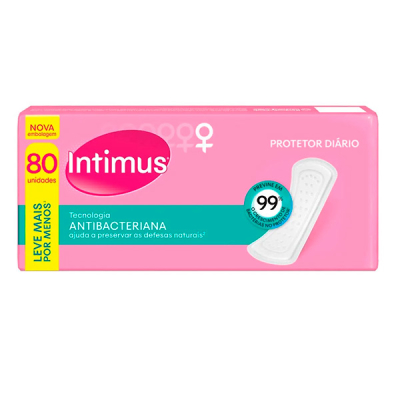 Intimus Protetor Diário 80 Unid.