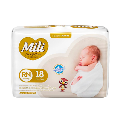 Mili Fralda Love&Care Jumbo RN