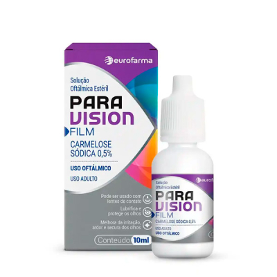 Paravision Film Solução Oftalmica