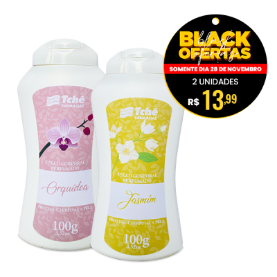 Talco Corporal Perfumado Tchê Farmácias 100g