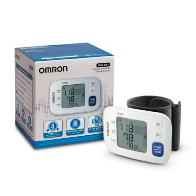 Omron Monitor de Pressão Arterial de Pulso