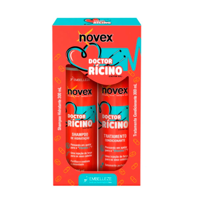 Kit Novex Shampoo + Condicionador 300ml