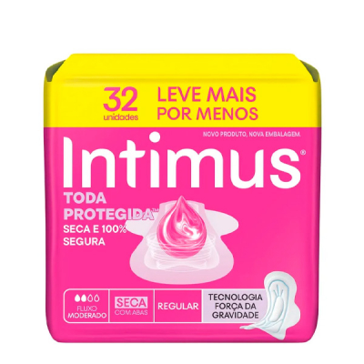 Intimus Absorvente Toda Protegida Dia 32 Unid.