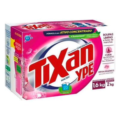Tixan Ipê Maciez Lava Roupas Pó 1.6kg