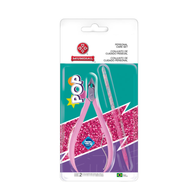 Mundial Kit Alicate de Cutícula + Palito