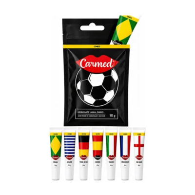 Carmed Hidratante Labial Copa 2026 Bisnaga 5g