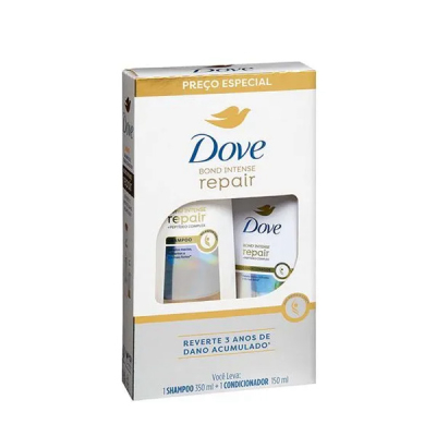 Kit Dove Shampoo 350ml + Condicionador 150ml