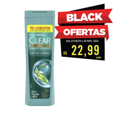 Clear Shampoo Anticaspa Leve 400ml Pague 330ml