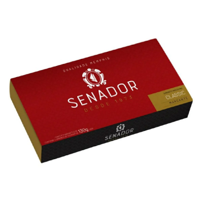 Senador Estojo de Sabonetes 3 Unid. 130g cada