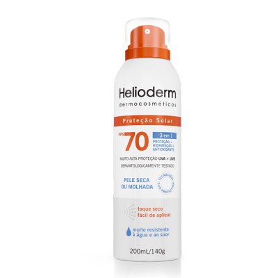 Helioderm Protetor Solar Aerosol FPS70
